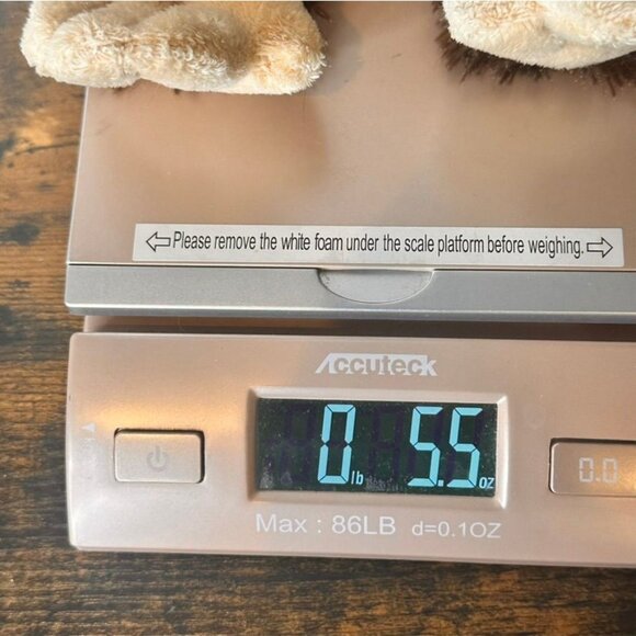 Ty Mookie Brown Plush Monkey Stuffed Toy 8" Polyester Fibers Plastic Beads Handm - Picture 14 of 14